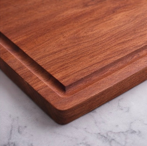 Handcrafted Cherry Wood Cutting Board - Custom Engraved